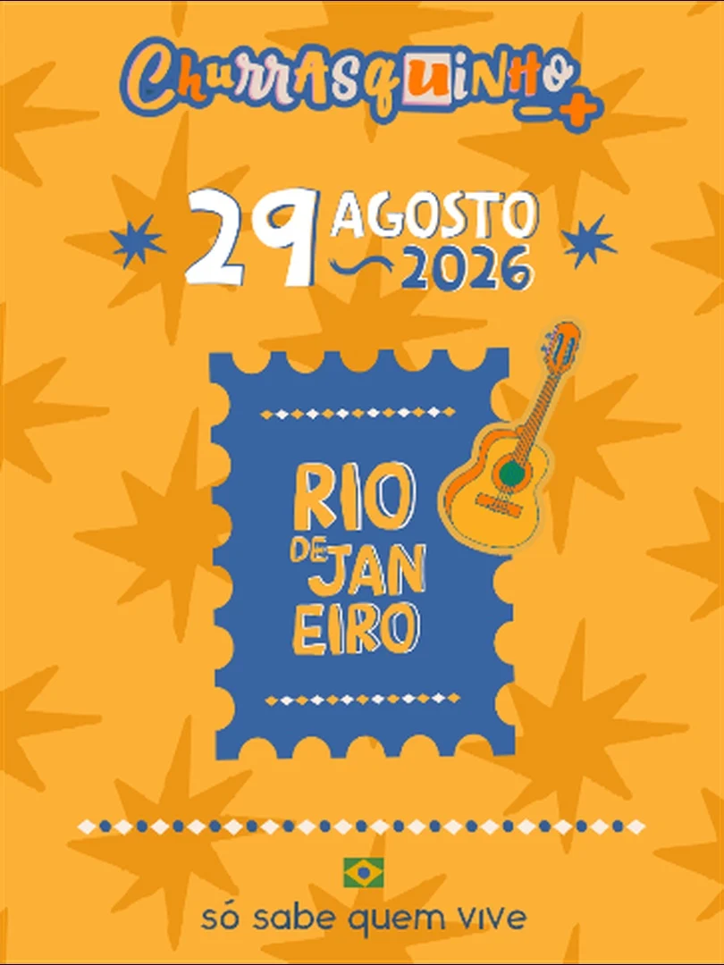 Capa do evento Churrasquinho Menos é Mais - Rio de Janeiro